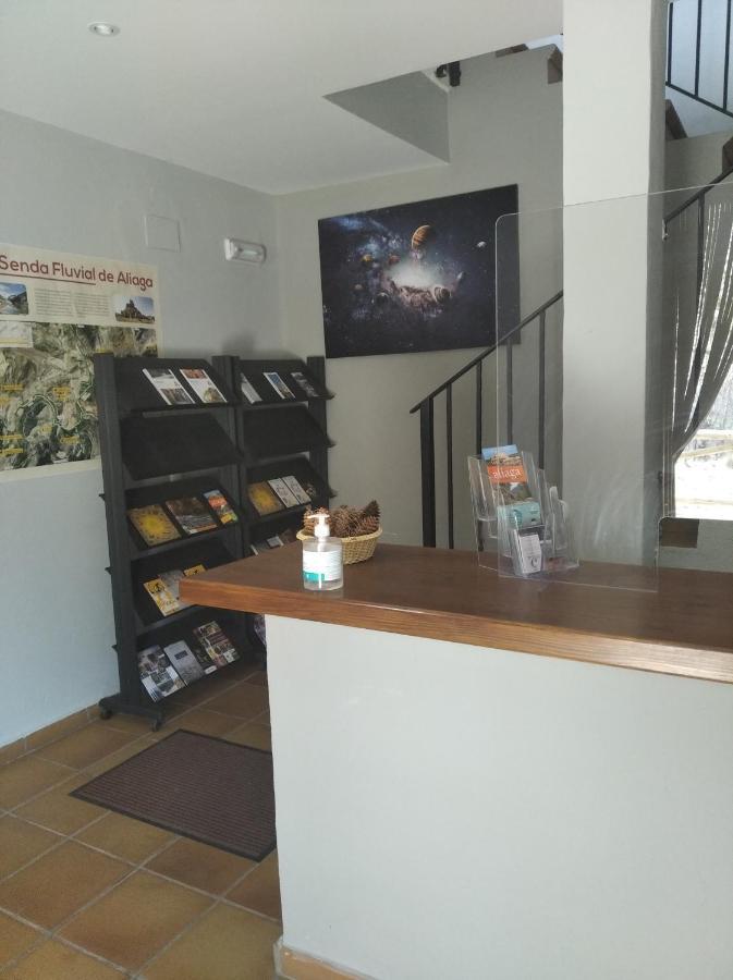 Albergue Santa Barbara Aliaga ภายนอก รูปภาพ